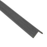 Perfil de Terminación en L Revestimiento Exterior Co-Extruded G06 Silver Grey