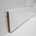 Varilla Zócalo Prepintado Curve Blanco 95 12mm x 95mm x 2600mm
