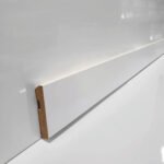 Varilla Zócalo Prepintado Curve Blanco 56 9mm x 56mm x 2600mm