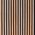 Revestimiento de Pared Interior Acústico Jatoba