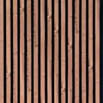 Revestimiento de Pared Interior Acústico Nogal