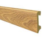 Varilla Zócalo Resistente al Agua Top Round Roble Cobre 14mm x 75mm x 2400mm